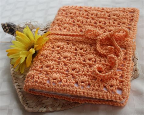 Crochet Book Cover Bible Cover Journal By Momalldayhookallnite Via