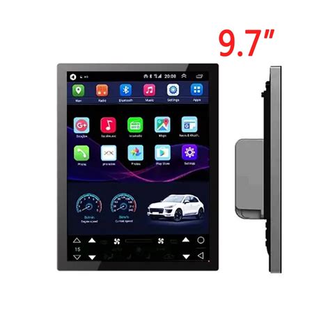 Carmitek Vertical Screen Android 11 Car Dvd Multimedia Player Radio