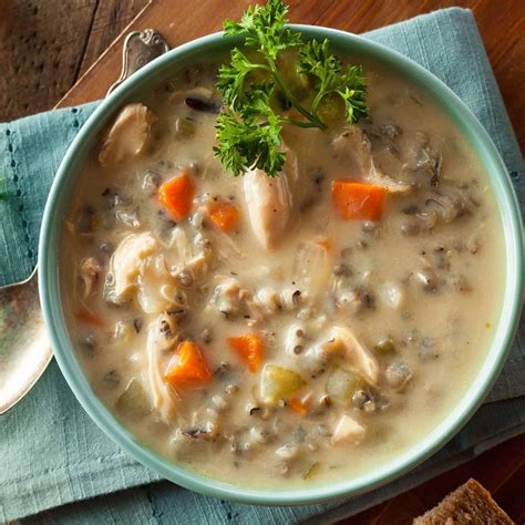 Rachel Maser On Instagram “clean Eating Creamy Turkey And Wild Rice Soup Thanksgiving Leftovers