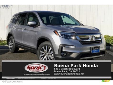 2019 Lunar Silver Metallic Honda Pilot EX L 136197452 Photo 1