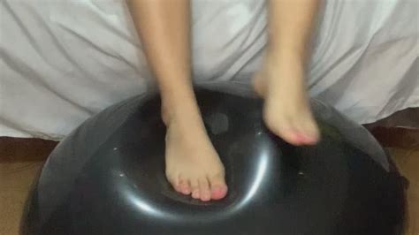 Watch Exploding 42 Inch Balloon With My Feet Inside It Has A Surprise Porn Video NudeSpree
