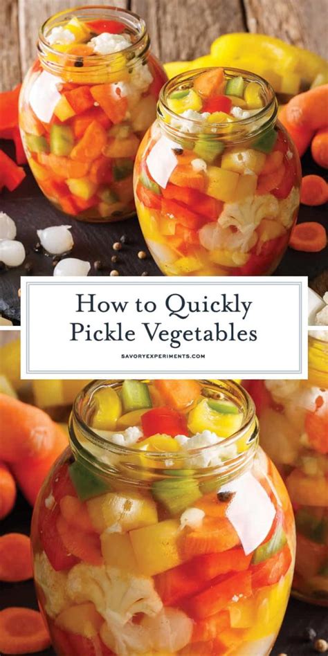 How To Quickly Pickle Vegetables The Best Vegetables To Pickle