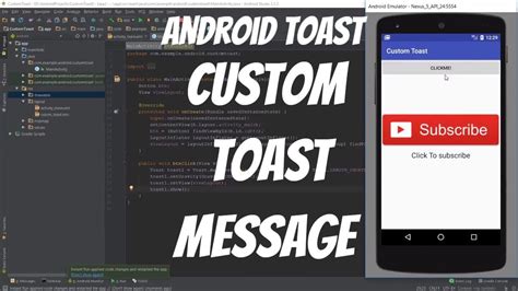 Android Studio Toast Tutorial Equilo