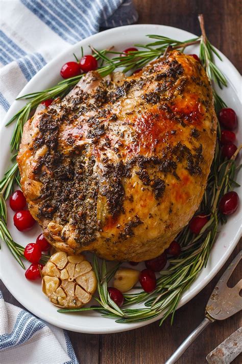 Instant Pot Turkey Breast Recipe With Garlic Herb Butter Eatwell101