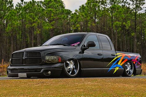 Dodge Ram Black Lowered Truck Mopar Hd Wallpaper Peakpx