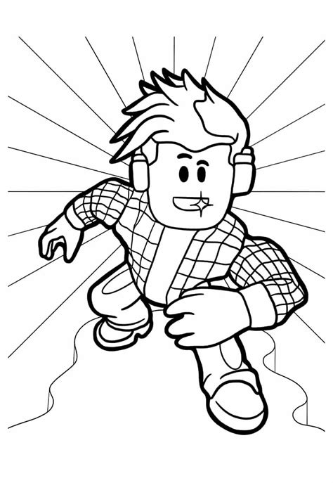 Desenho Para Pintar Roblox - 6