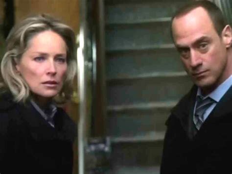 Sharon Stone on 'Law & Order: SVU' in Harper's Bazaar - Business Insider