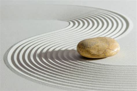 Japanese Zen Garden With Yin And Yang Stock Photo By ©filmfoto 35538717