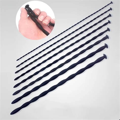 Купить Секс товары Urethrale Dilatator Gay Male Sounding Penis Plug Inserts Dilatato Silicone