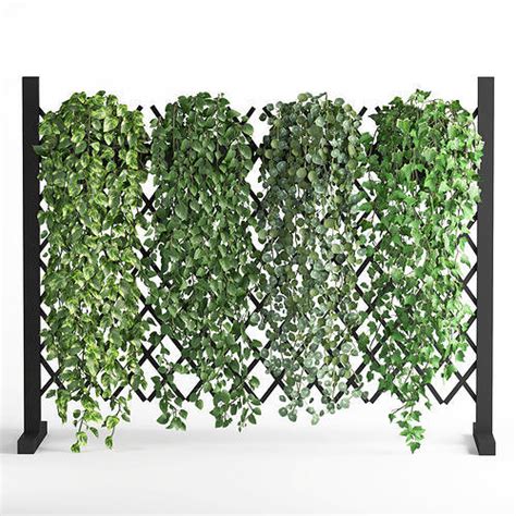 indoor vertical green wall garden02 3D model | CGTrader