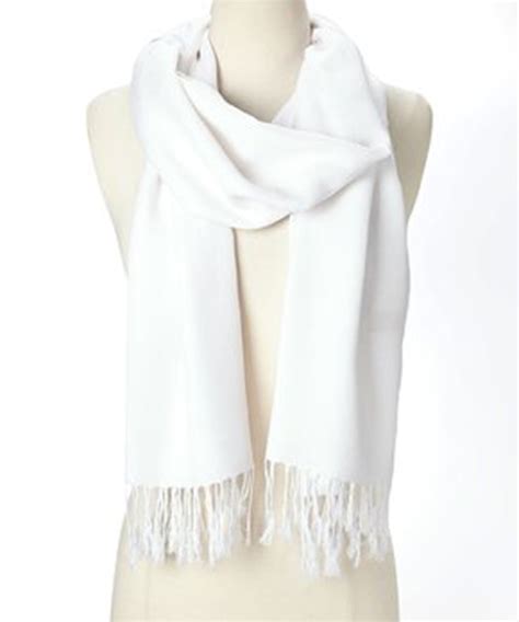 White Solid Scarfs For Women Fashion Warm Neck Womens Winter Scarves