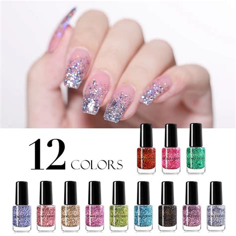 NICOLE DIARY Nail Polish Sequins Shing Cat Magnetic Nail Art Varnish