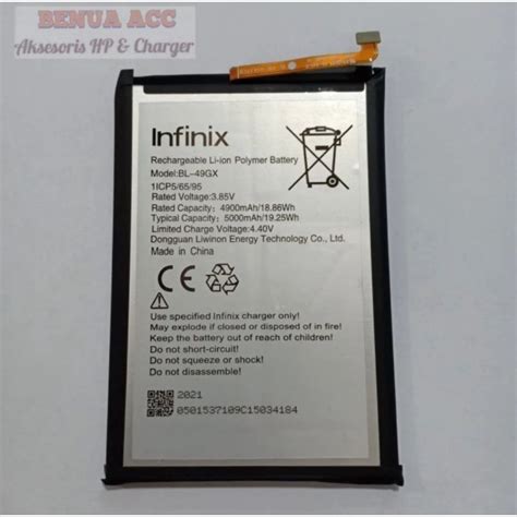 Jual Baterai Infinix Hot 12 Pro BL 49GX Batre Shopee Indonesia