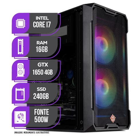 Pc Gamer Mancer Intel Core I Gtx Gb Gb De Ram Ssd Gb