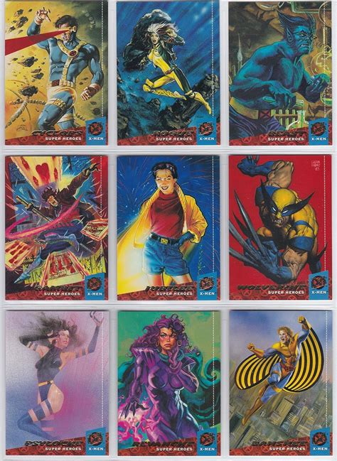 Amazon X Men Fleer Ultra Trading Card Complete Set Sports