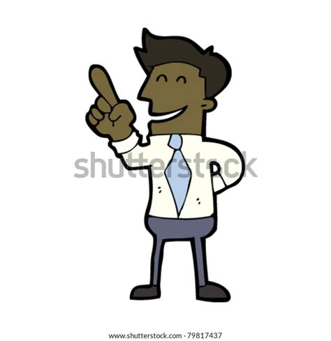 Man Pointing Finger Cartoon Stock Vector (Royalty Free) 79817437 ...