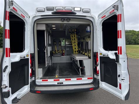 2018 FORD TRANSIT AEV TYPE II AMBULANCE FOR SALE #1118