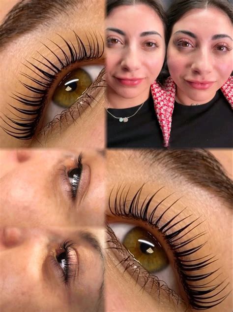 Eyelash Lift And Tint Extension Effect In 2022 Eyelash Lift And Tint