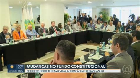 Vídeo Políticos Do Df Se Mobilizam Para Evitar Corte Nos Repasses Do