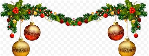 Garland Guirlande De No L Demain C Est Christmas Clip Art Png Free