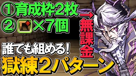 最新版誰でも取れる龍楽士の無課金最強キャラディオロを使った獄練の闘技場周回編成を2パターン紹介育成枠自由2枚抜きダンボ7編成