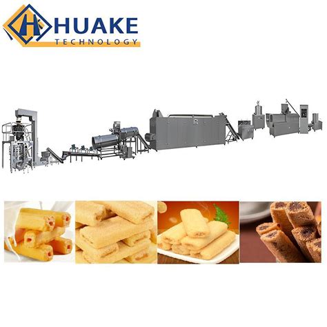 Crispy Corn Puff Snack Extruder Machine Puffed Snack Production Line