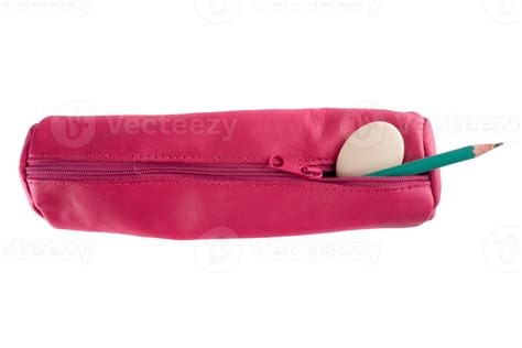 Pink Pencil Case Isolated On A Transparent Background 19768083 PNG