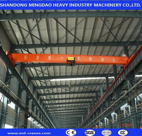 Indoor Ton Single Beam Girder European Eot Bridge