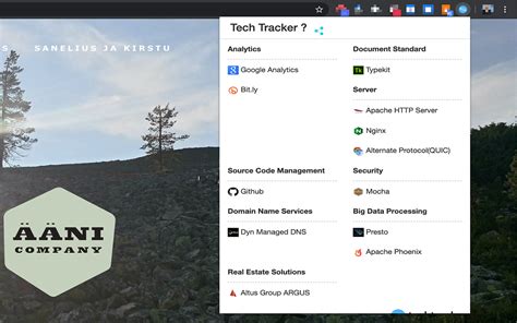 Tech Tracker v1.7.4 - Best extensions for Firefox