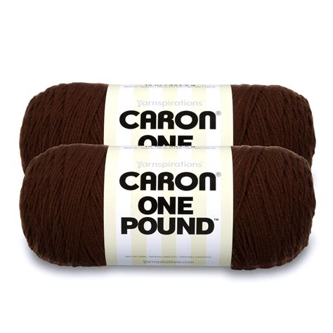 Caron® One Pound™ 4 Medium Acrylic Yarn Espresso 16oz454g 812 Yards