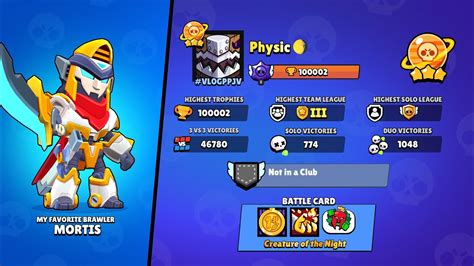 Physic Hit Trophies In Brawl Stars Live Youtube