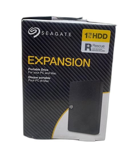 Black Seagate Expansion 1TB Portable Hard Disk, Memory Size: 5GB at Rs ...