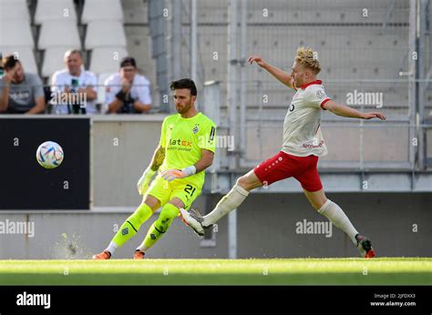 Goalwart Tobias Sippel Mg Versus Ron Berlinski E Action Duels Football Test Match Rot