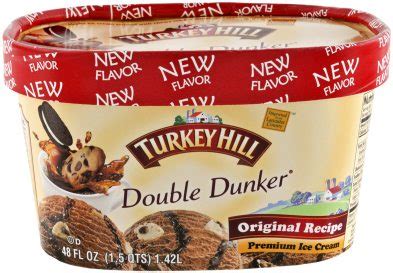 On Second Scoop Ice Cream Reviews Turkey Hill Double Dunker Ice Cream