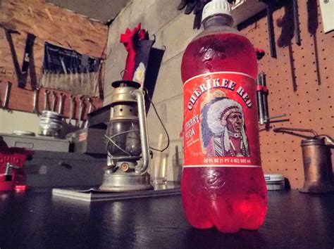 Cherikee Red Soda Pop Liter Bottle Full Rare New