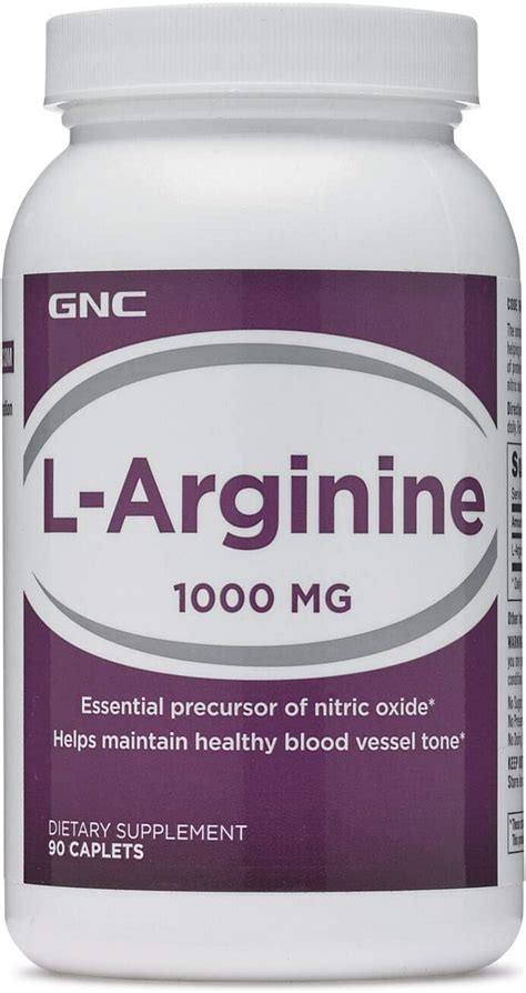 GNC L Arginina 1000 Mg Amazon Mx Salud Belleza Y Cuidado Personal