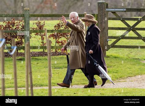 Pic Dated Feb Th Shows Last Images Of King Charles And Queen Camilla