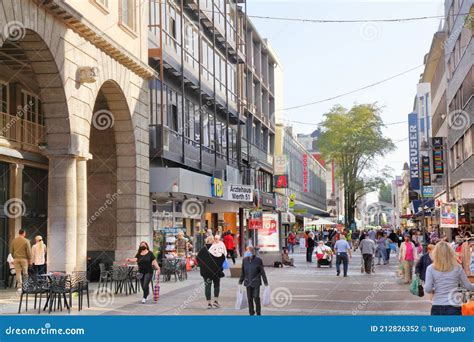 Wuppertal Barmen Shopping Germany Editorial Photography Image Of