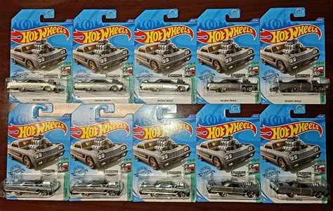 Hot Wheels Chevy Impala Zamac Hw Tooned Lot Of New