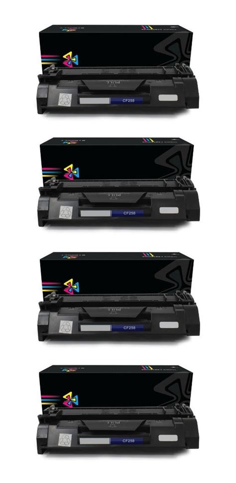 4x Toner Para Laserjet Pro Mfp M428fdw M428 428fdw M 428 Fdw