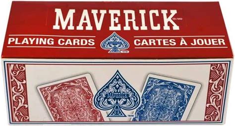 12 Pack Maverick Playing Cards Standard Index Premium Quality