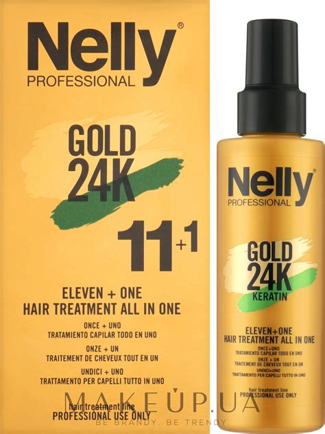 Nelly Professional Gold 24K Spray - Спрей для волос "Treatment 11+1 All ...