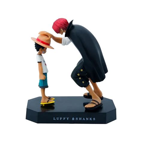 18cm Anime Tek Par A Luffy Ve Shanks Aksiyon Fig Rleri Karikat R Modeli