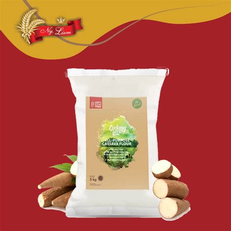 Jual Ladang Lima Tepung Mocaf Cassava Flour Kg Shopee Indonesia