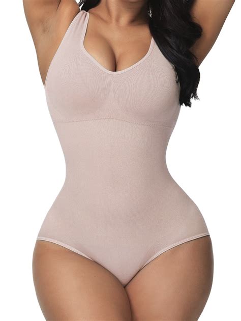 Solid Shapewear Bodysuit Shapewear Womens Shapewear Womens Bodysuit