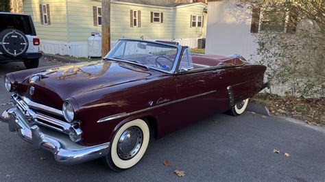 1952 Ford Crestline Sunliner Convertible Available For Auction