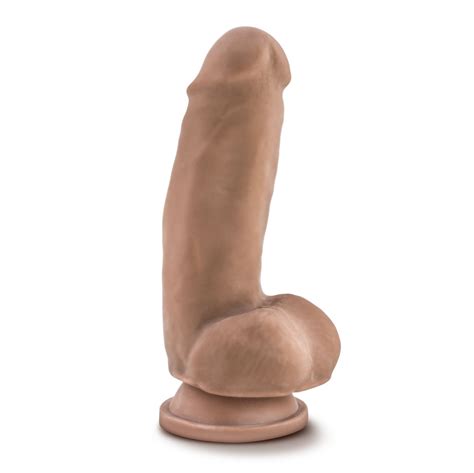 Realistické dildo Blush Au Naturel 7 El Gordo Latin Slave4master