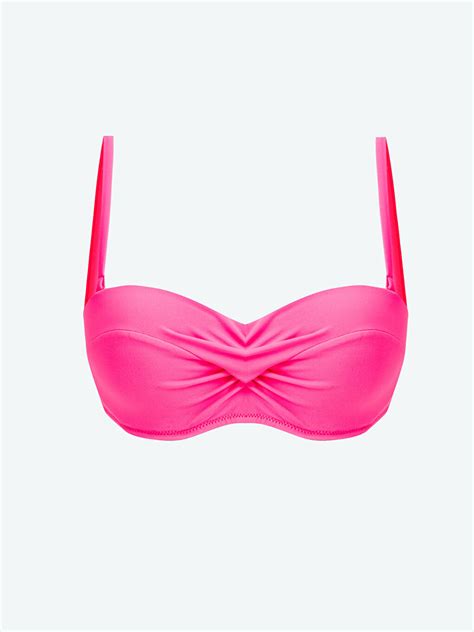 LCW DREAM LCW DREAM Pembe UV Korumalı Çıkarılabilir Pedli Kadın Bikini Üst S47240Z8 L0U LCW