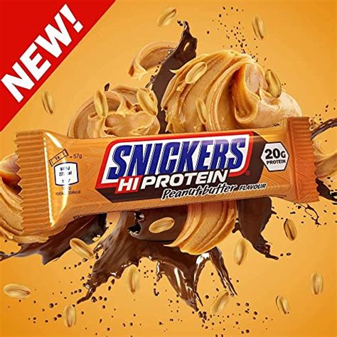 Snickers Hi Protein Peanut Butter Flavour Bar 12 X 57g High Protein