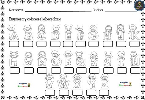 Actividades Para Enseñar Las Letras Del Abecedario Cómo Enseñar